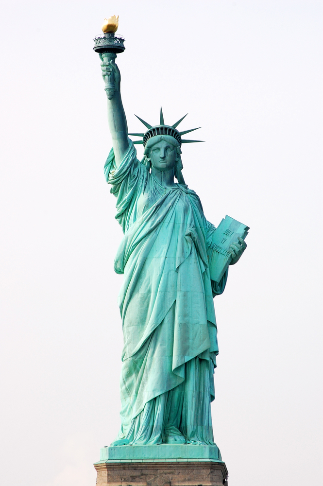 Detail Image Of The Statue Of Liberty Nomer 21