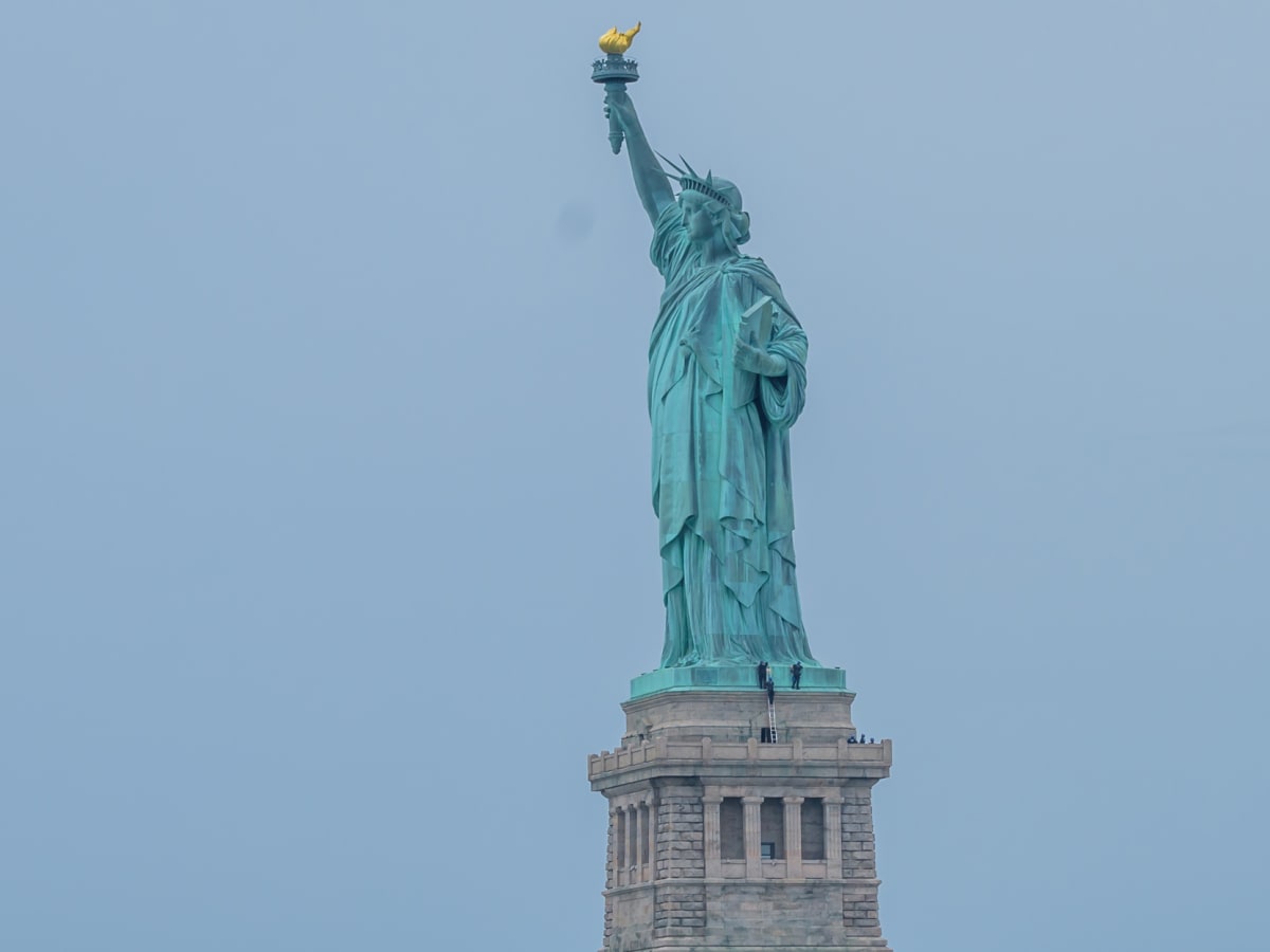 Detail Image Of The Statue Of Liberty Nomer 24
