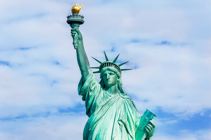 Detail Image Of The Statue Of Liberty Nomer 36