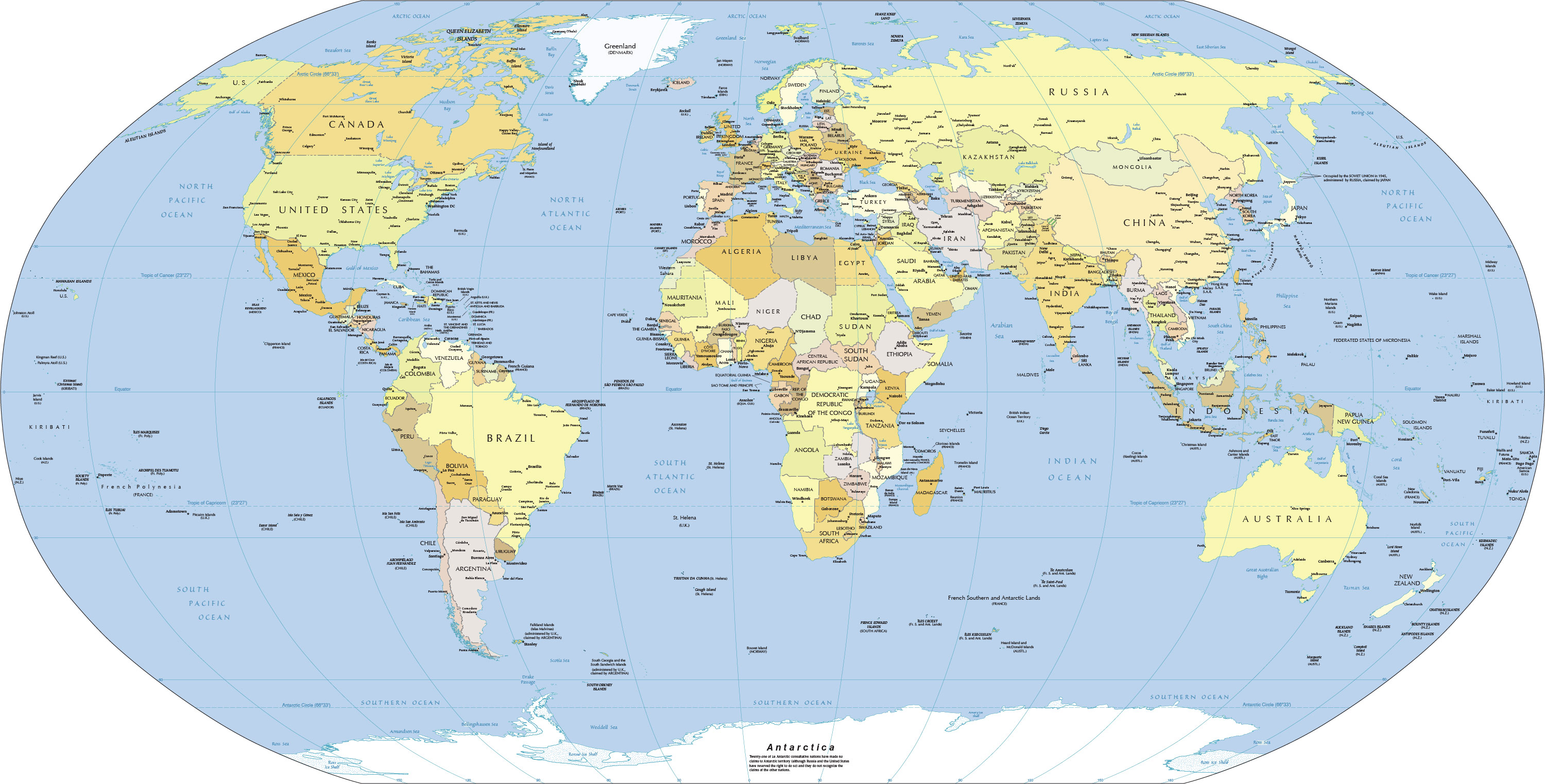 Detail Image Of The World Map Nomer 18