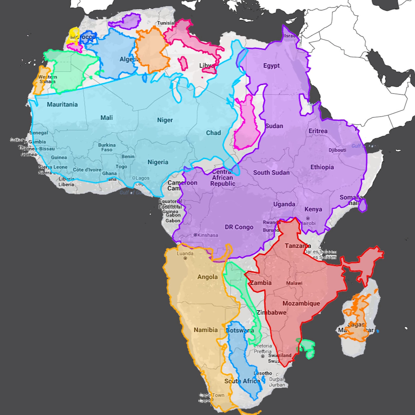 Detail Image Of The World Map Nomer 35