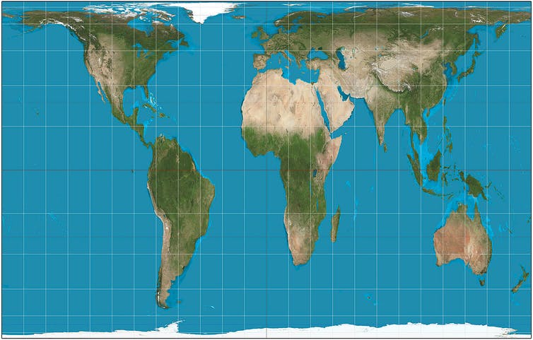 Detail Image Of The World Map Nomer 36