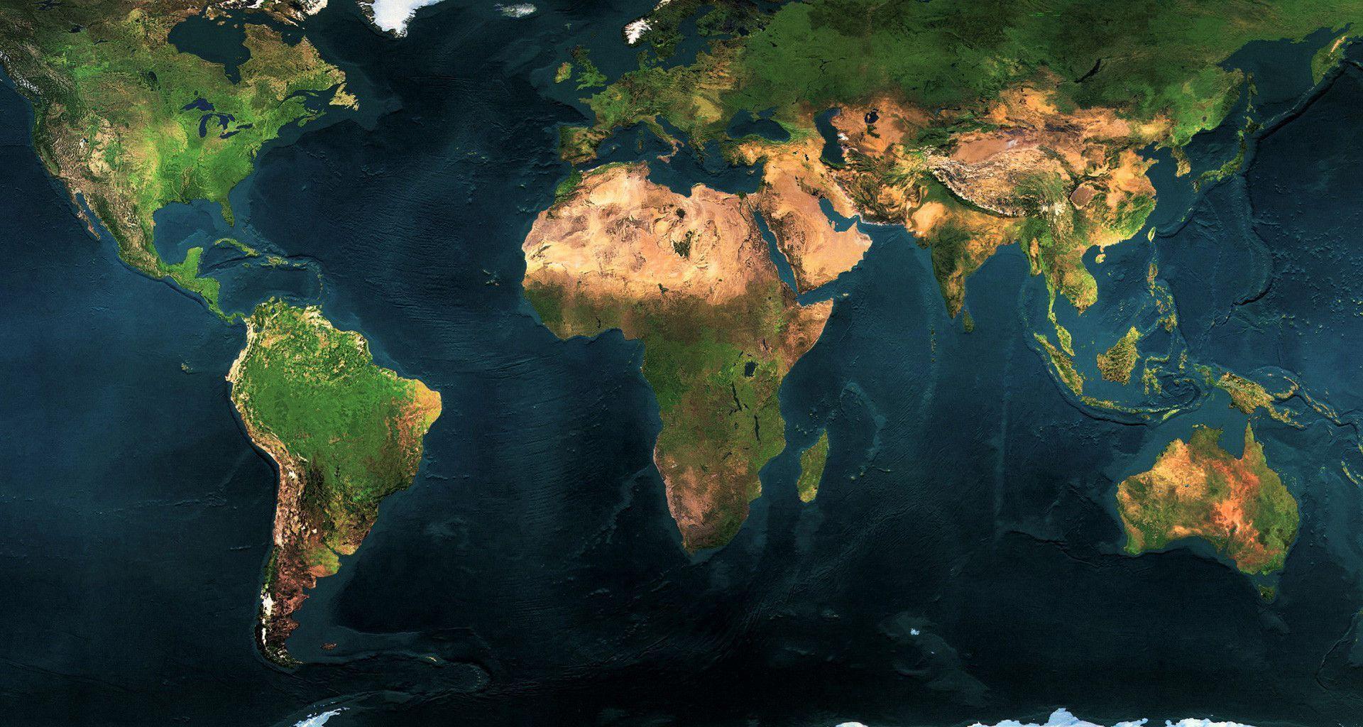 Detail Image Of The World Map Nomer 39