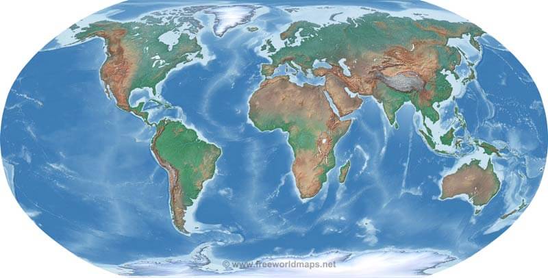 Detail Image Of The World Map Nomer 54