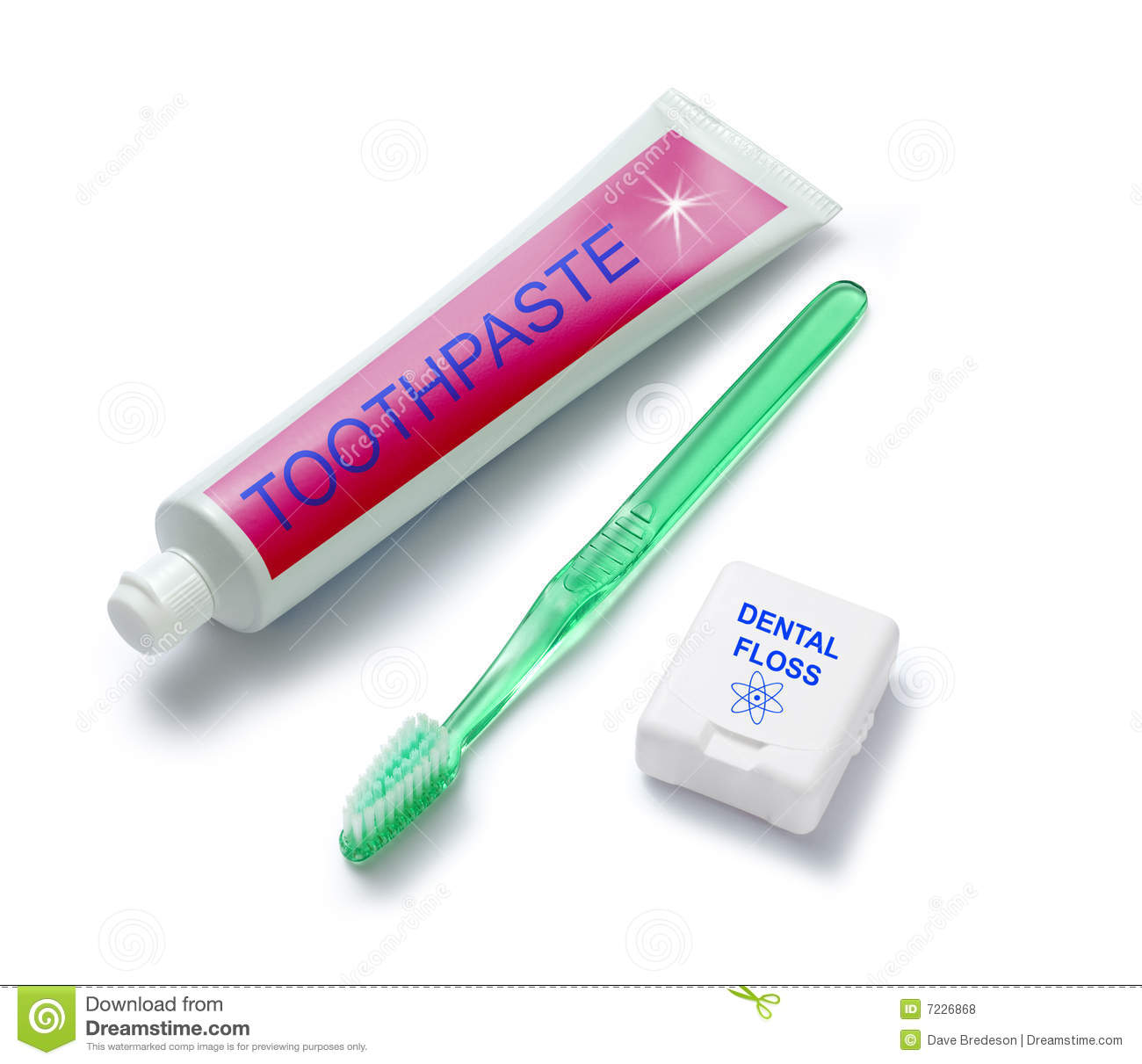 Detail Image Of Toothbrush And Toothpaste Nomer 18