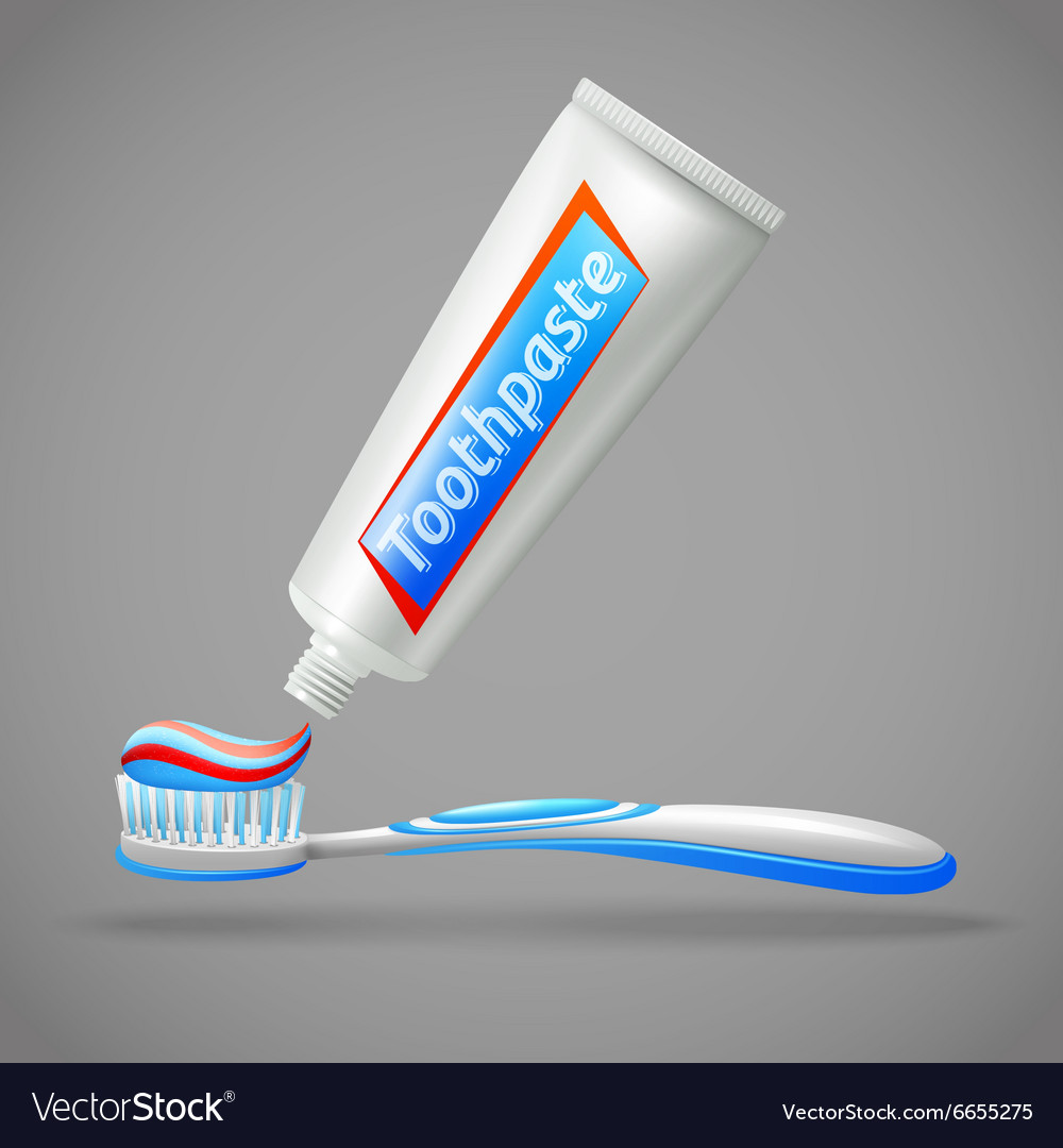Detail Image Of Toothbrush And Toothpaste Nomer 3