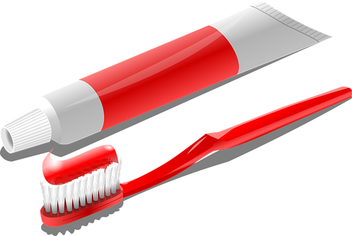 Detail Image Of Toothbrush And Toothpaste Nomer 25