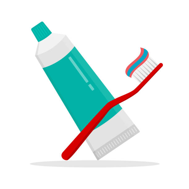 Detail Image Of Toothbrush And Toothpaste Nomer 31