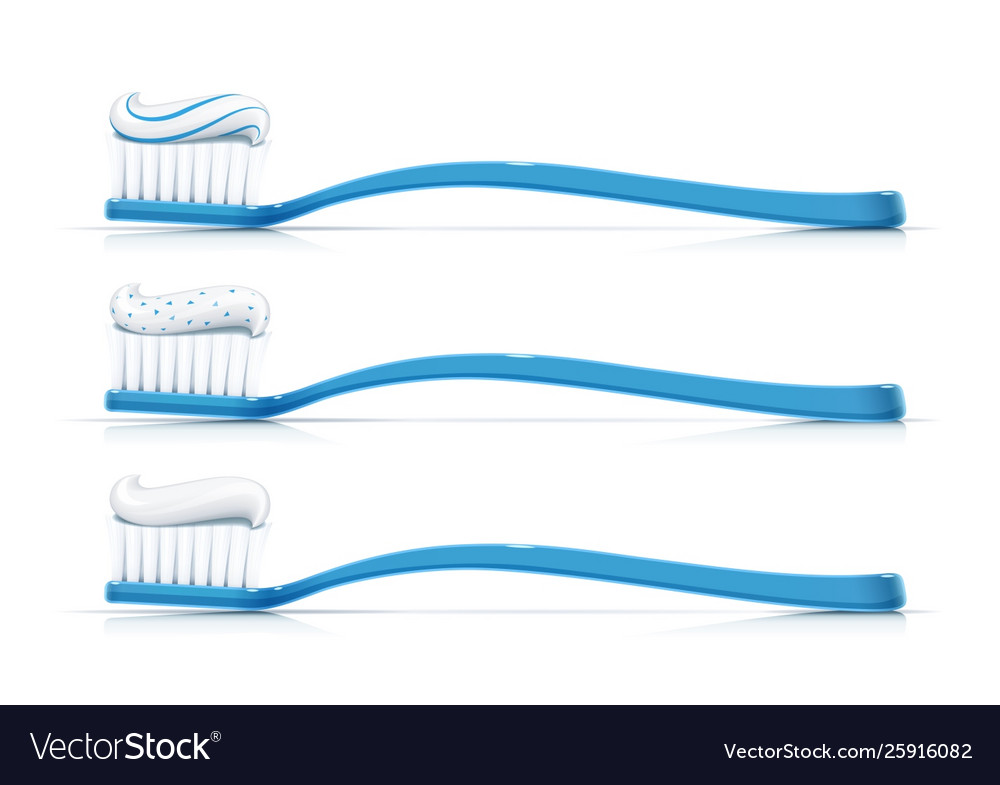 Detail Image Of Toothbrush And Toothpaste Nomer 39