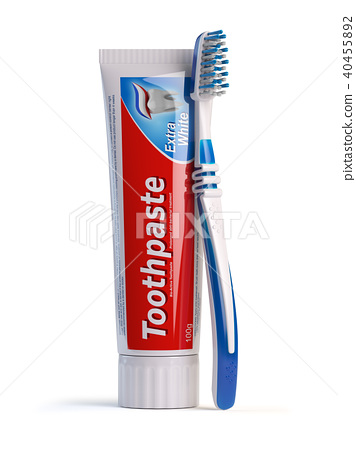 Detail Image Of Toothbrush And Toothpaste Nomer 6