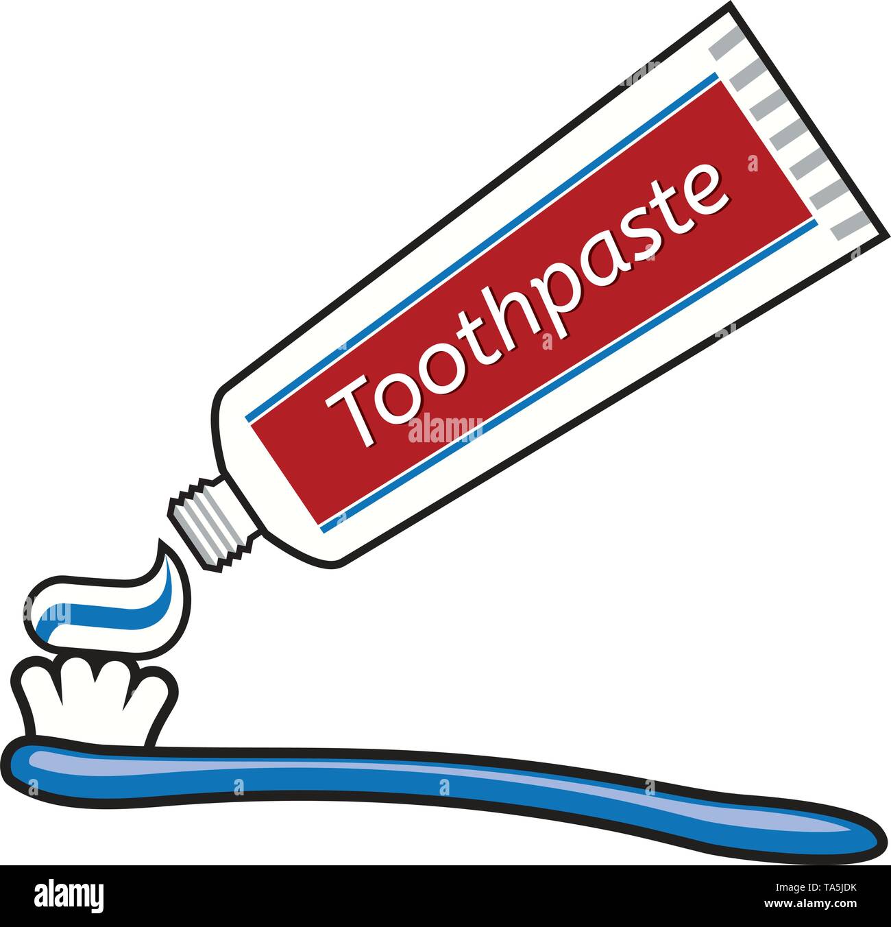 Detail Image Of Toothbrush And Toothpaste Nomer 50
