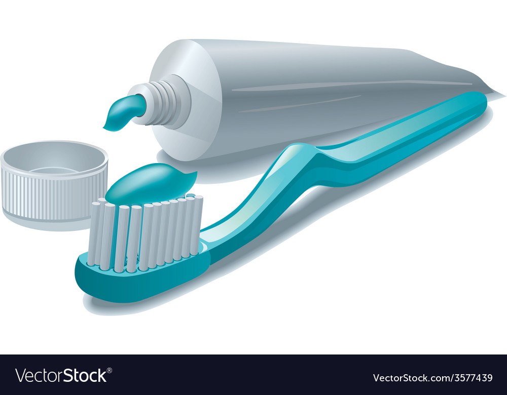 Detail Image Of Toothbrush And Toothpaste Nomer 9