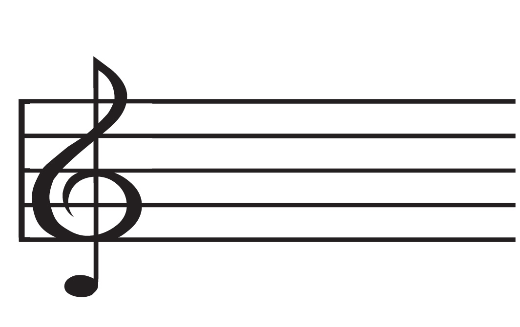 Detail Image Of Treble Clef Nomer 30