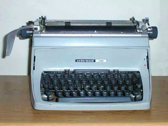 Image Of Typewriter - KibrisPDR