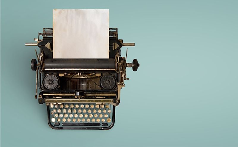 Detail Image Of Typewriter Nomer 21