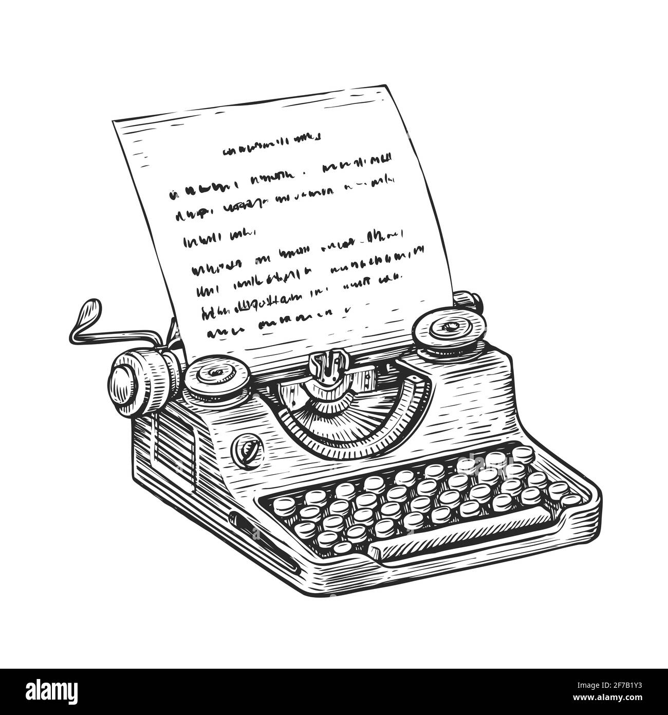 Detail Image Of Typewriter Nomer 47