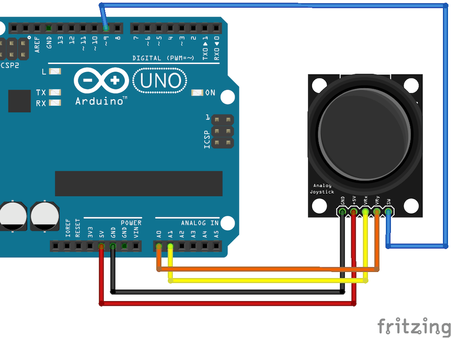 Arduino Arcade Joystick - KibrisPDR