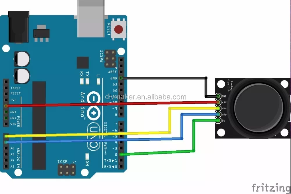 Detail Arduino Arcade Joystick Nomer 9