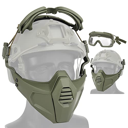 Detail Ballistische Gesichtsmaske Nomer 20