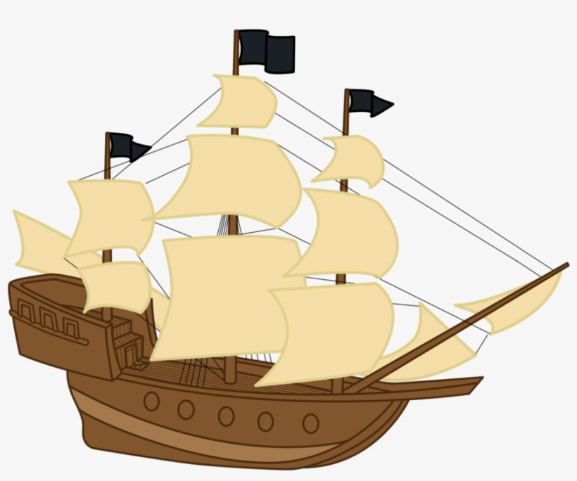 Detail Cartoon Pirate Ship Png Nomer 8