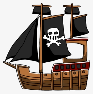 Detail Cartoon Pirate Ship Png Nomer 5