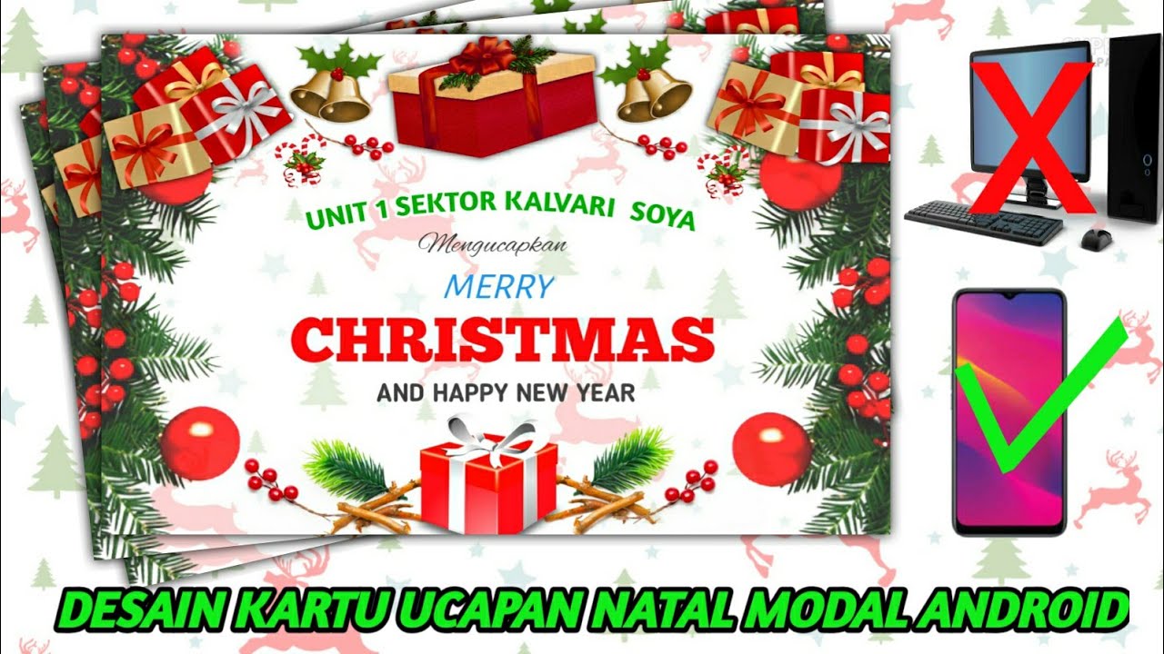 Detail Desain Kartu Natal Nomer 26