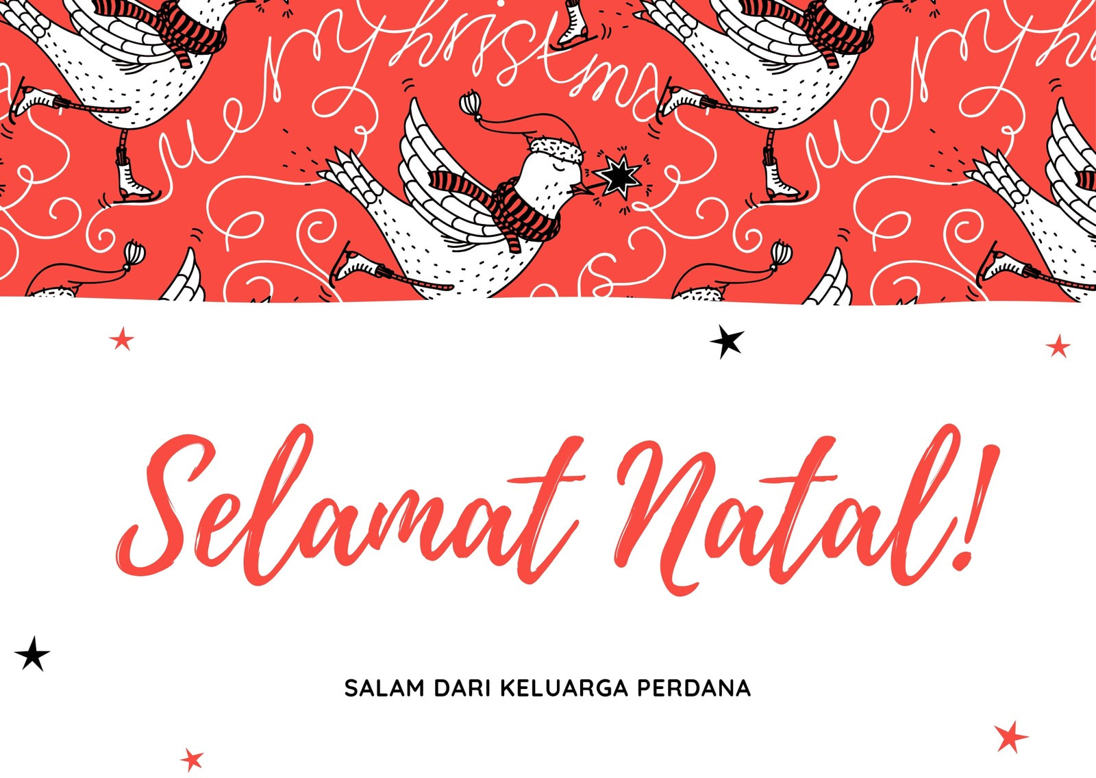 Detail Desain Kartu Natal Nomer 36