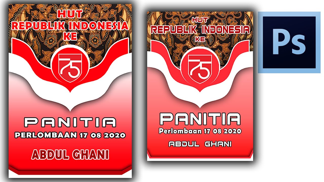 Detail Desain Kartu Panitia Maulid Nomer 36