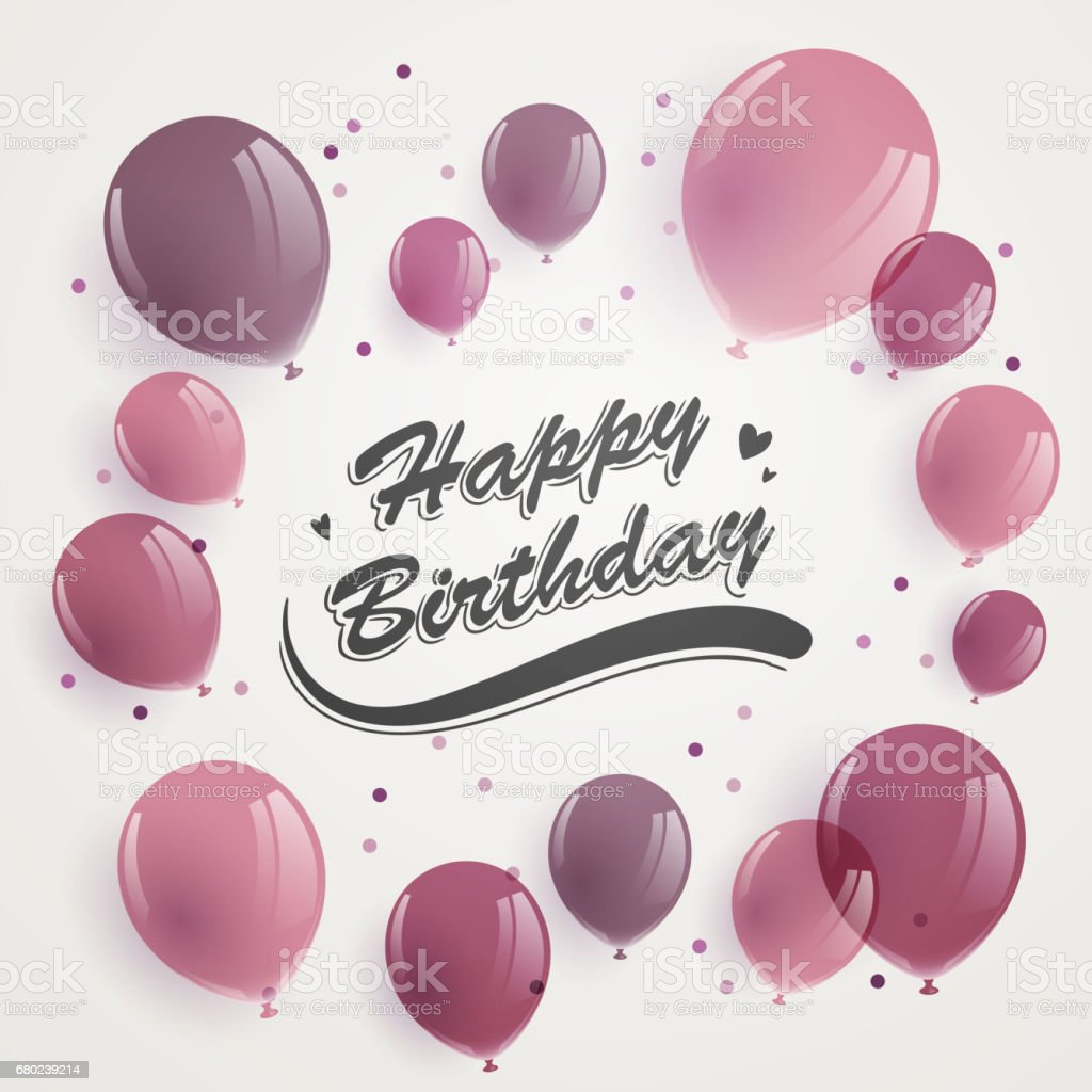 Detail Desain Kartu Ucapan Happy Birthday Koleksi Nomer 2