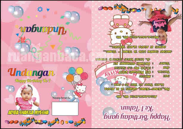 Detail Desain Kartu Ultah Anak Nomer 32