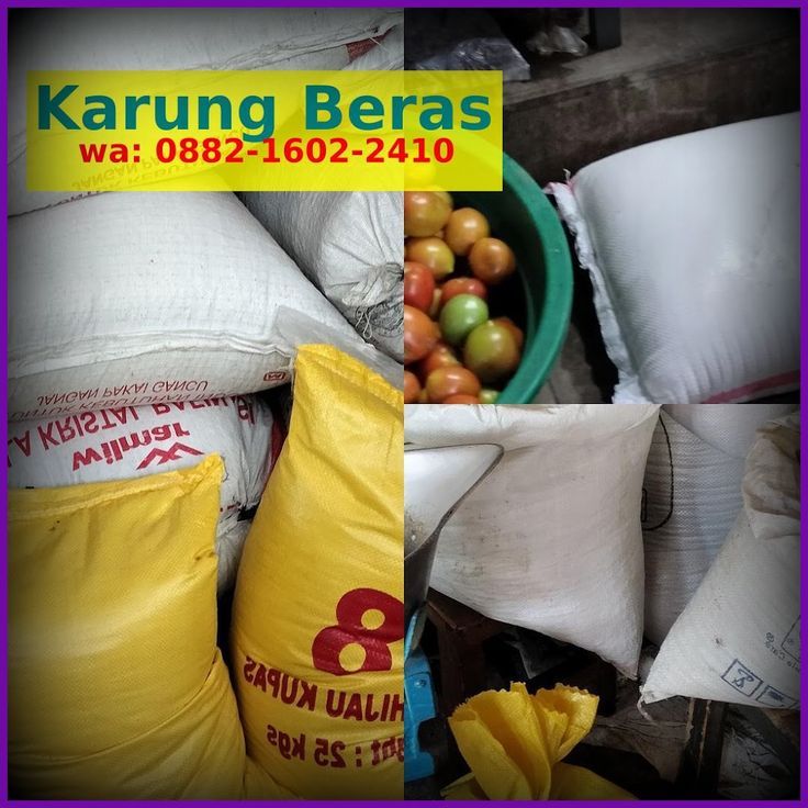 Detail Desain Karung Beras Cdr Nomer 34