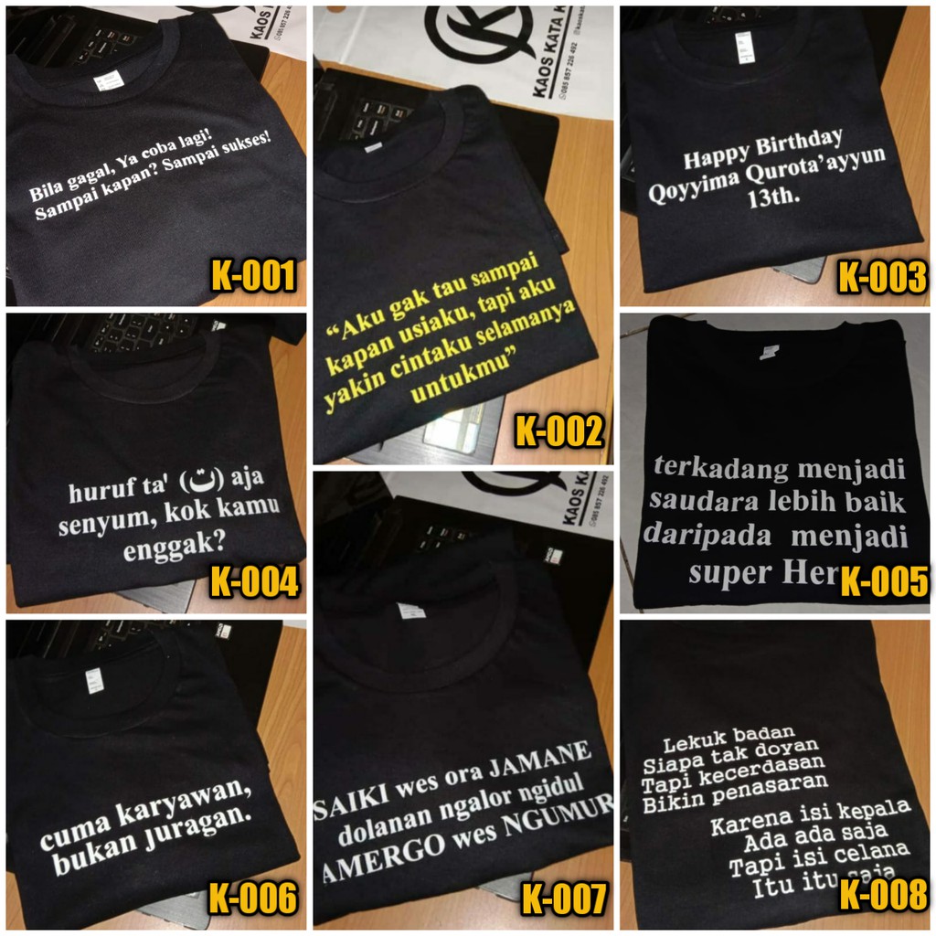 Detail Desain Kata Kata Kaos Nomer 13