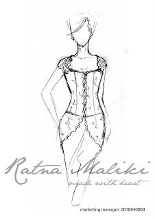 Detail Desain Kebaya Batik Modern Nomer 38