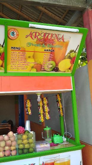 Detail Desain Kedai Jus Buah Nomer 42