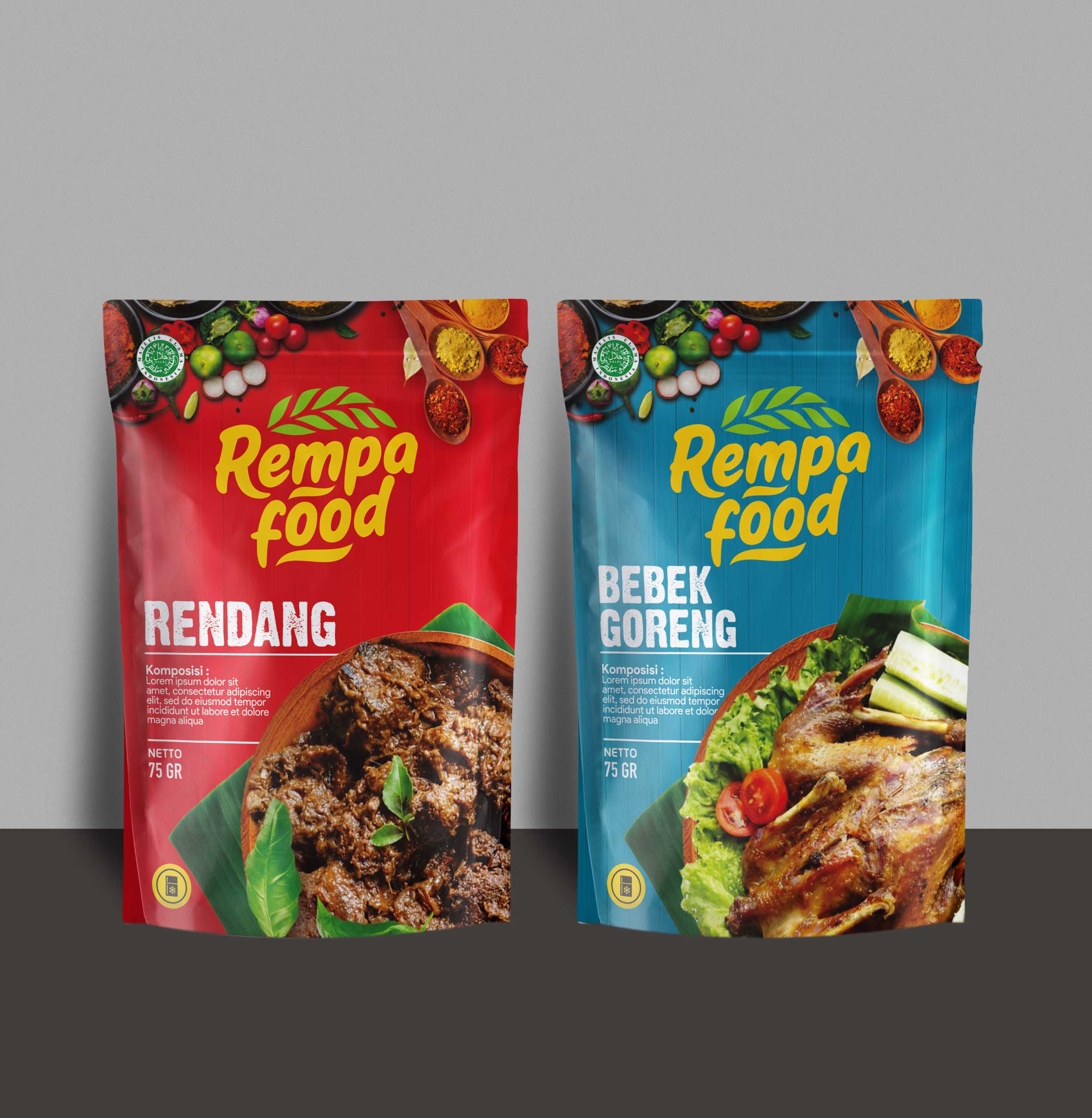 Desain Kemasan Frozen Food - KibrisPDR