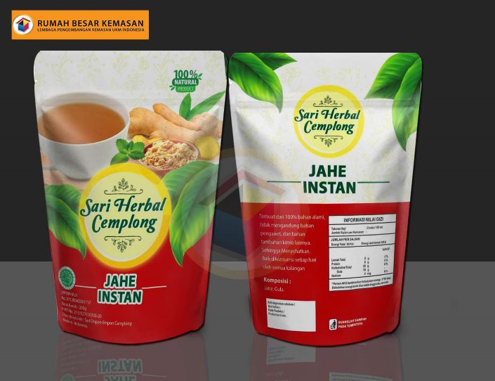 Detail Desain Kemasan Jahe Instan Nomer 19