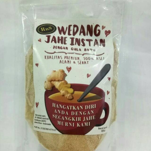 Detail Desain Kemasan Jahe Instan Nomer 20