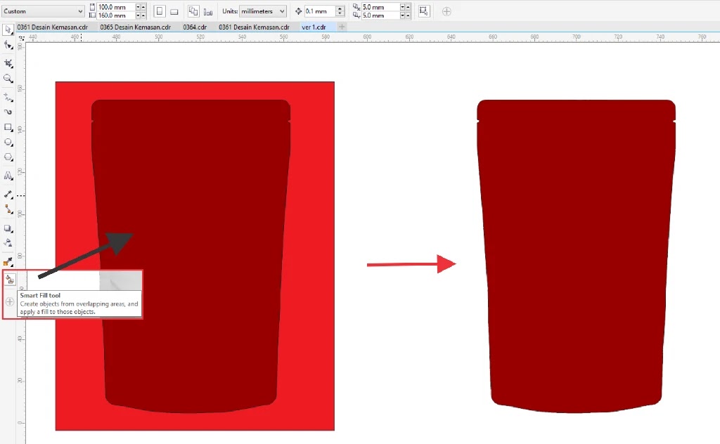 Detail Desain Kemasan Keripik Cdr Nomer 13