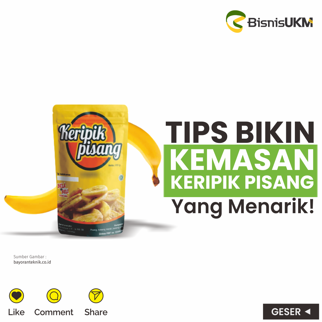 Detail Desain Kemasan Keripik Pisang Nomer 11