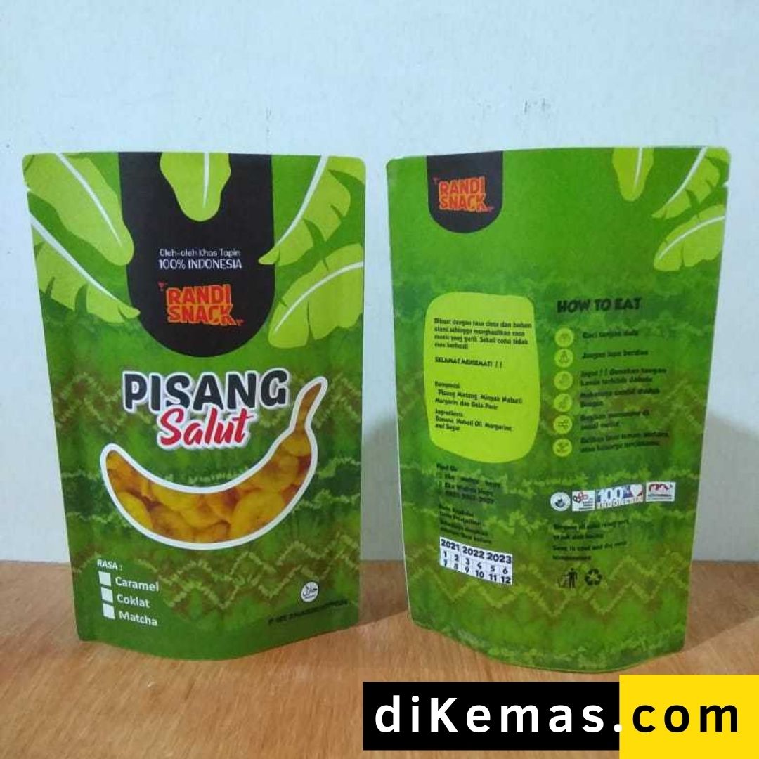 Detail Desain Kemasan Keripik Pisang Nomer 14