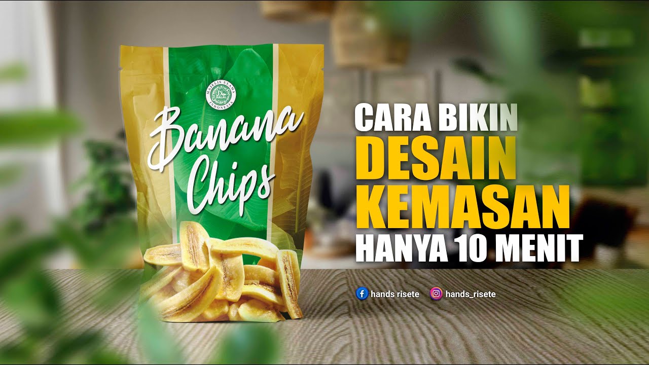 Detail Desain Kemasan Keripik Pisang Nomer 16