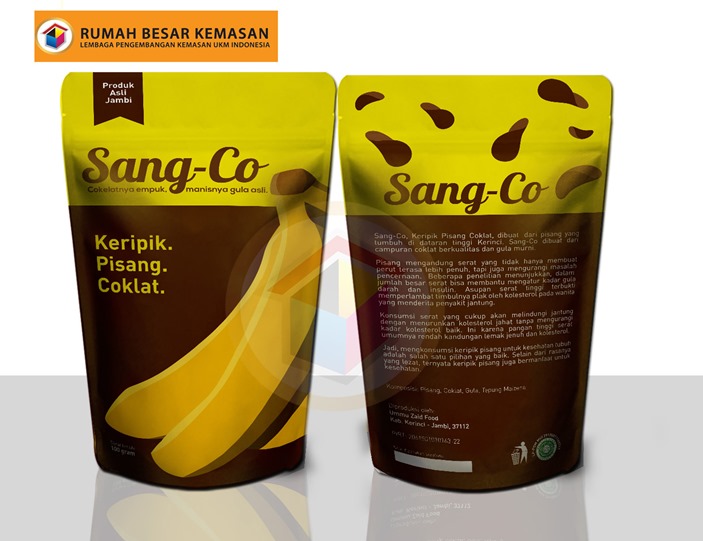 Detail Desain Kemasan Keripik Pisang Nomer 17