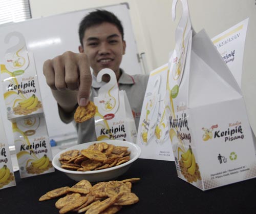 Detail Desain Kemasan Keripik Pisang Nomer 20