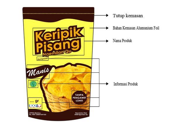 Detail Desain Kemasan Keripik Pisang Nomer 41