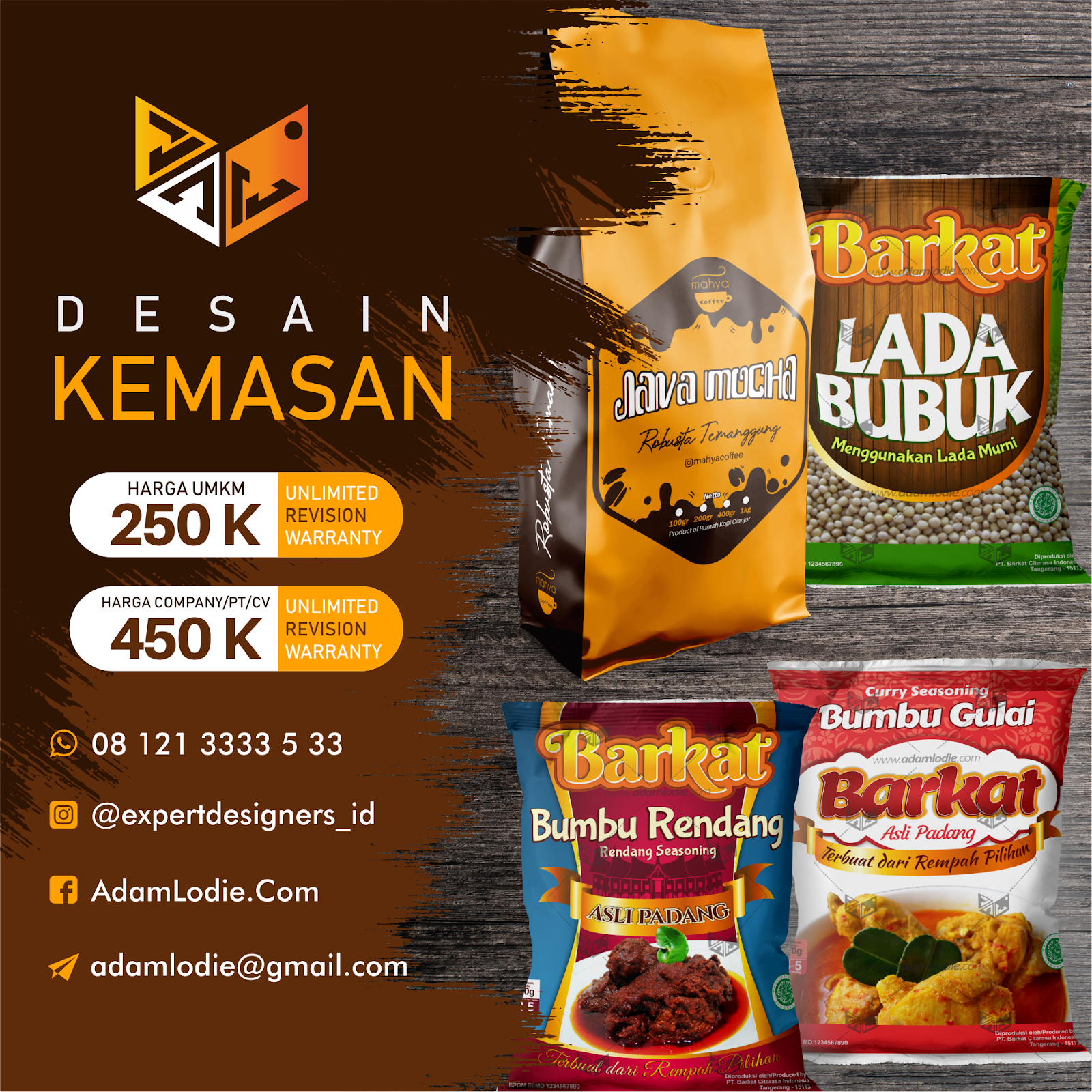 Detail Desain Kemasan Makanan Keren Nomer 30