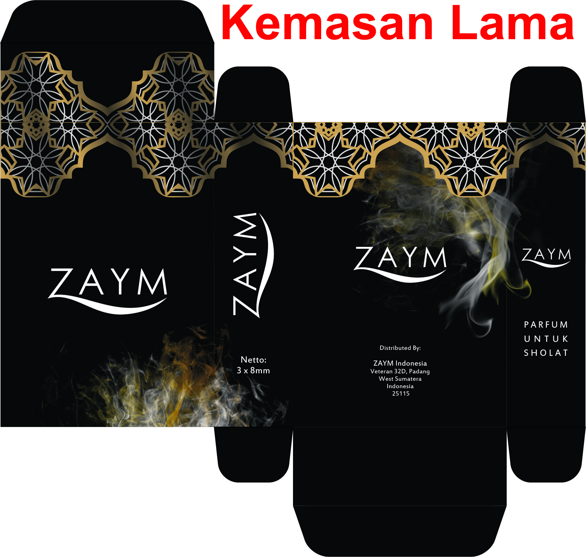 Detail Desain Kemasan Parfum Nomer 33