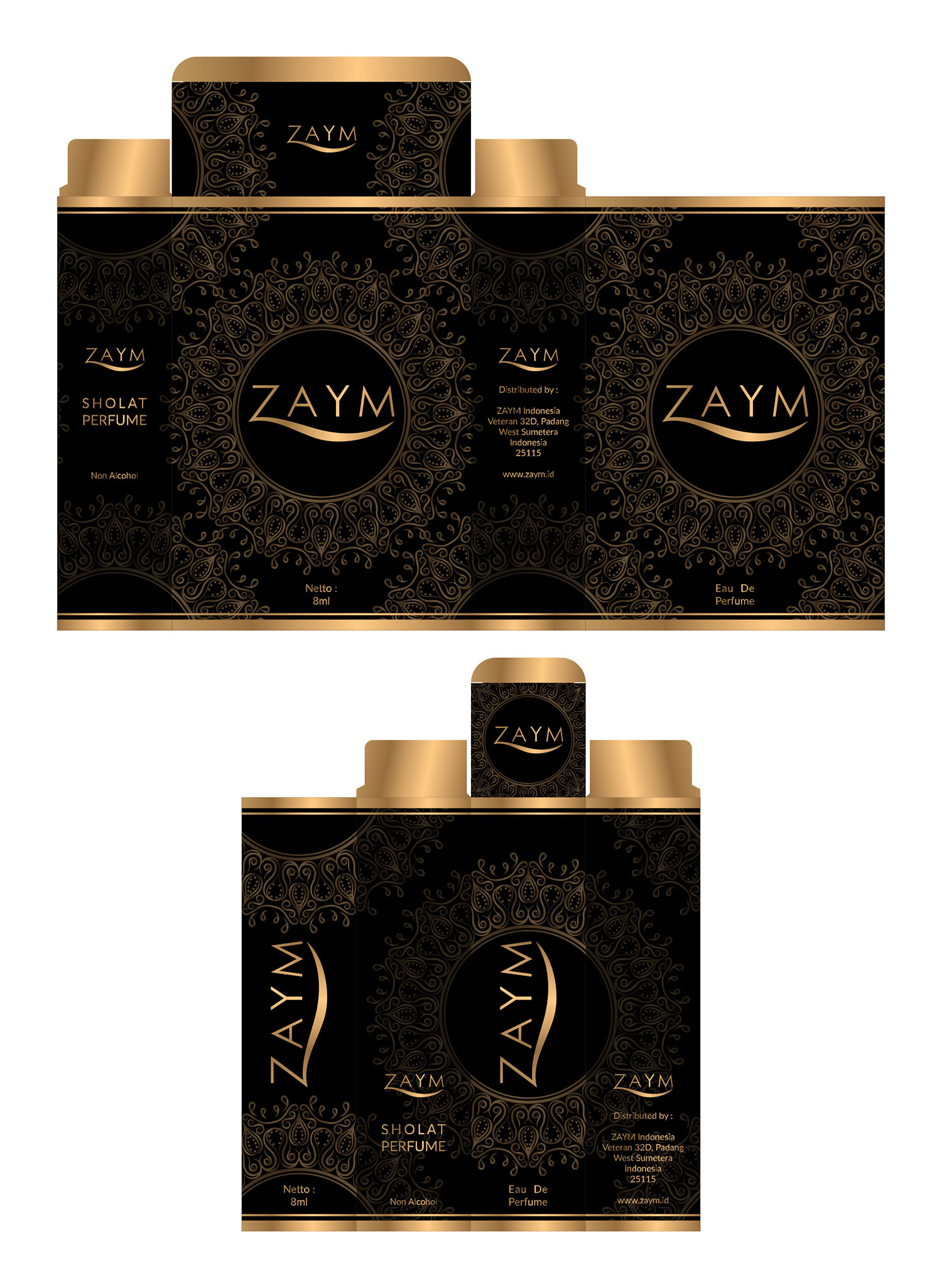 Detail Desain Kemasan Parfum Nomer 5