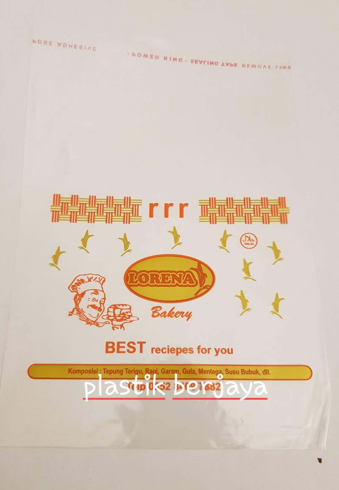 Detail Desain Kemasan Plastik Roti Nomer 51