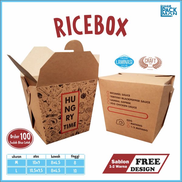 Detail Desain Kemasan Rice Box Nomer 25