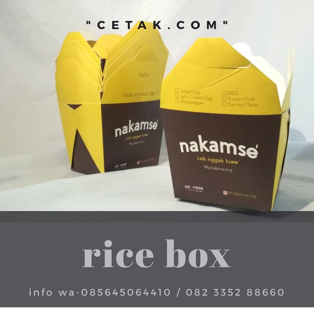 Detail Desain Kemasan Rice Box Nomer 31